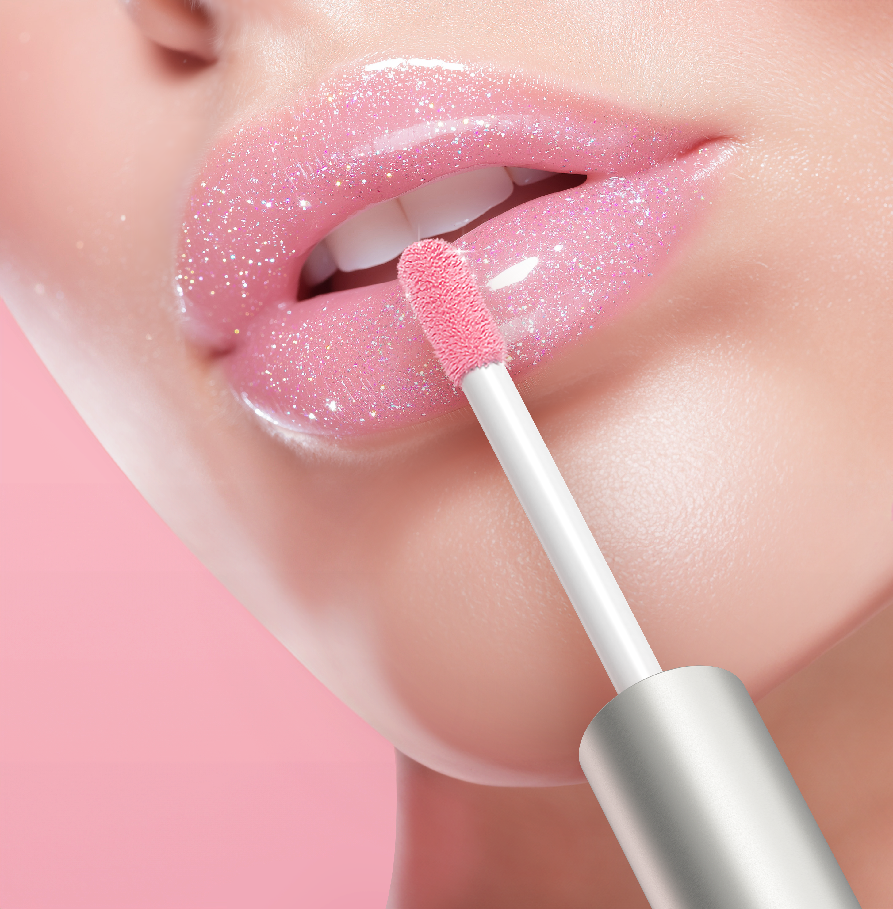 Livaura Shimmer Lip Gloss Shimmering Platinum