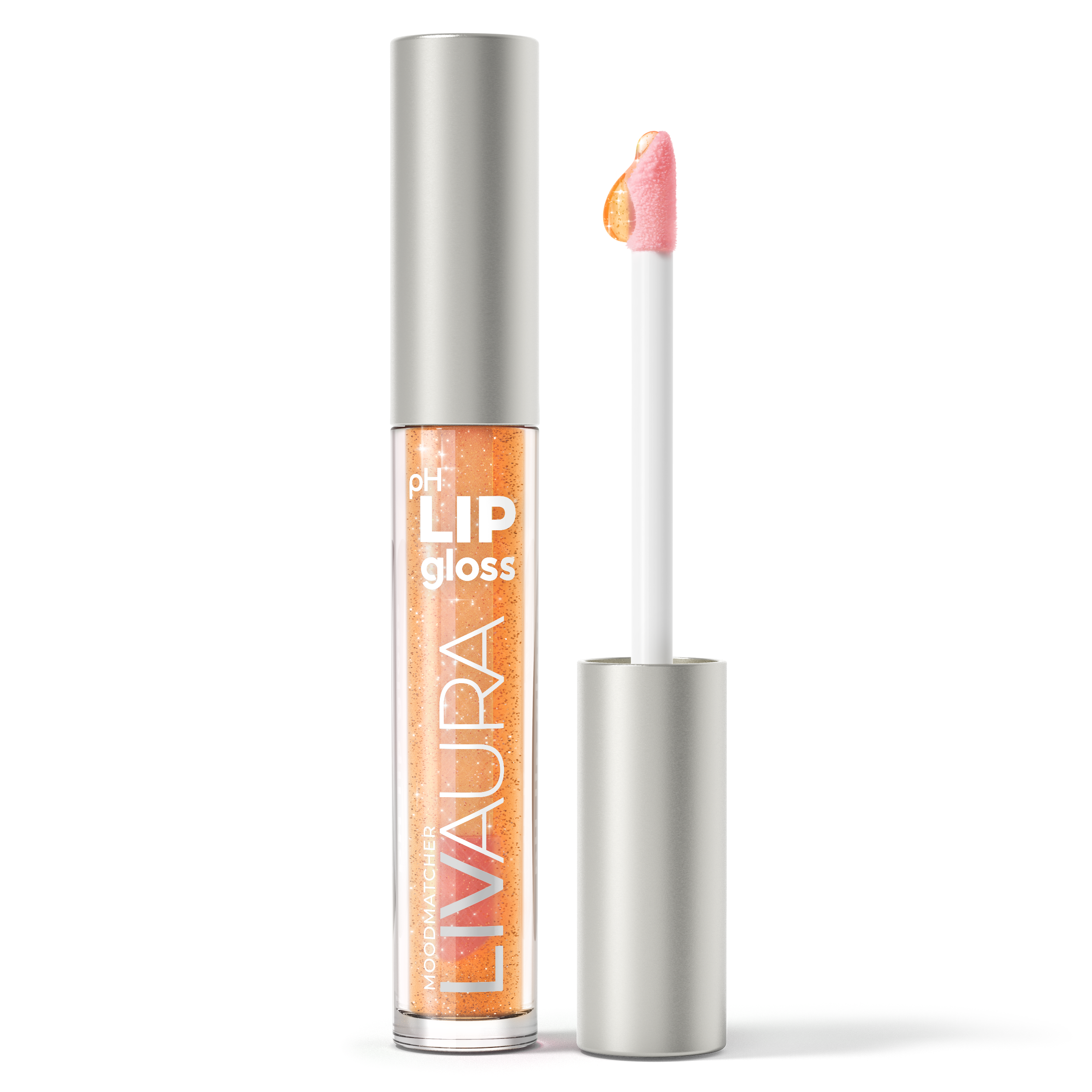Livaura Shimmer Lip Gloss Glowing Amber