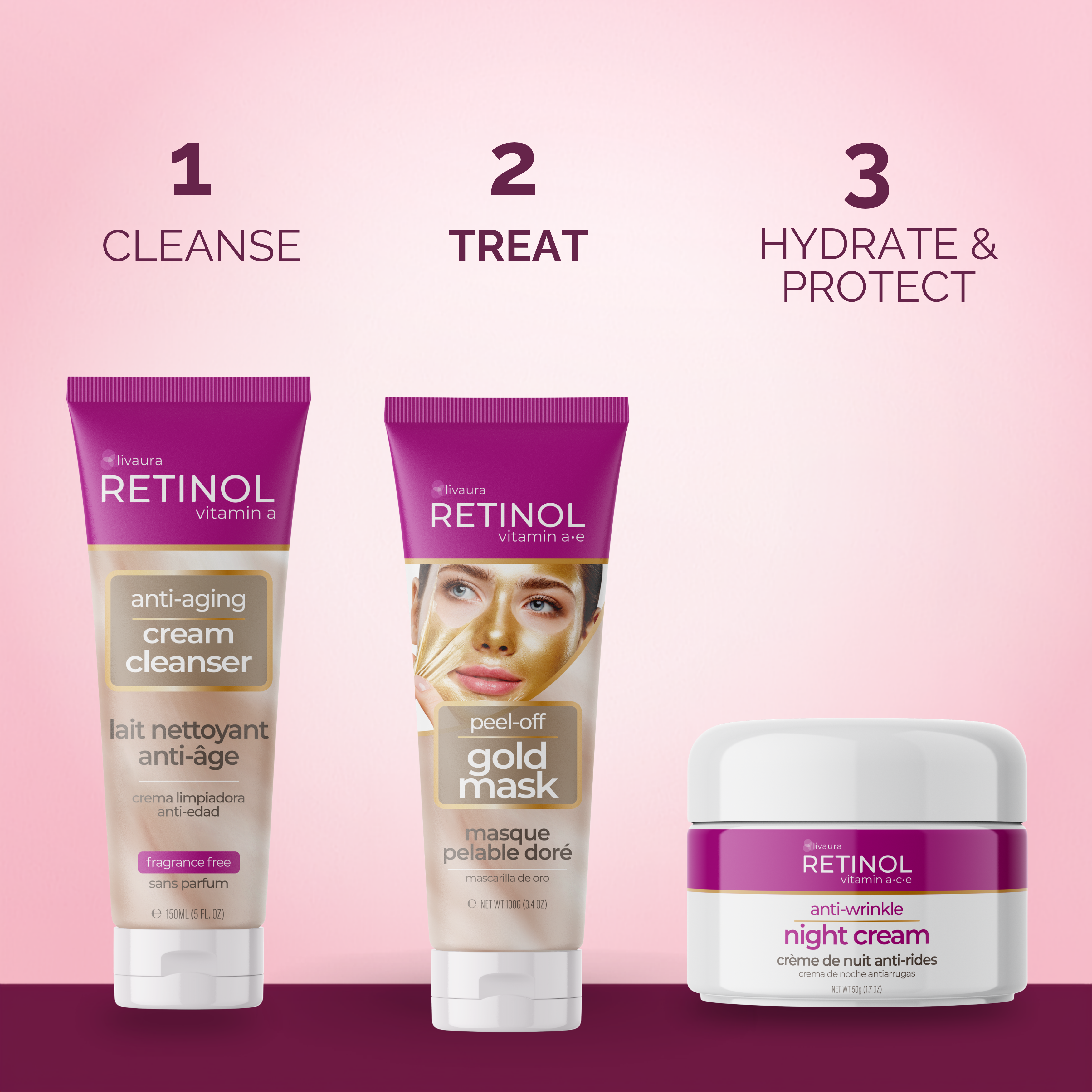 Retinol Gold Peel-Off Mask