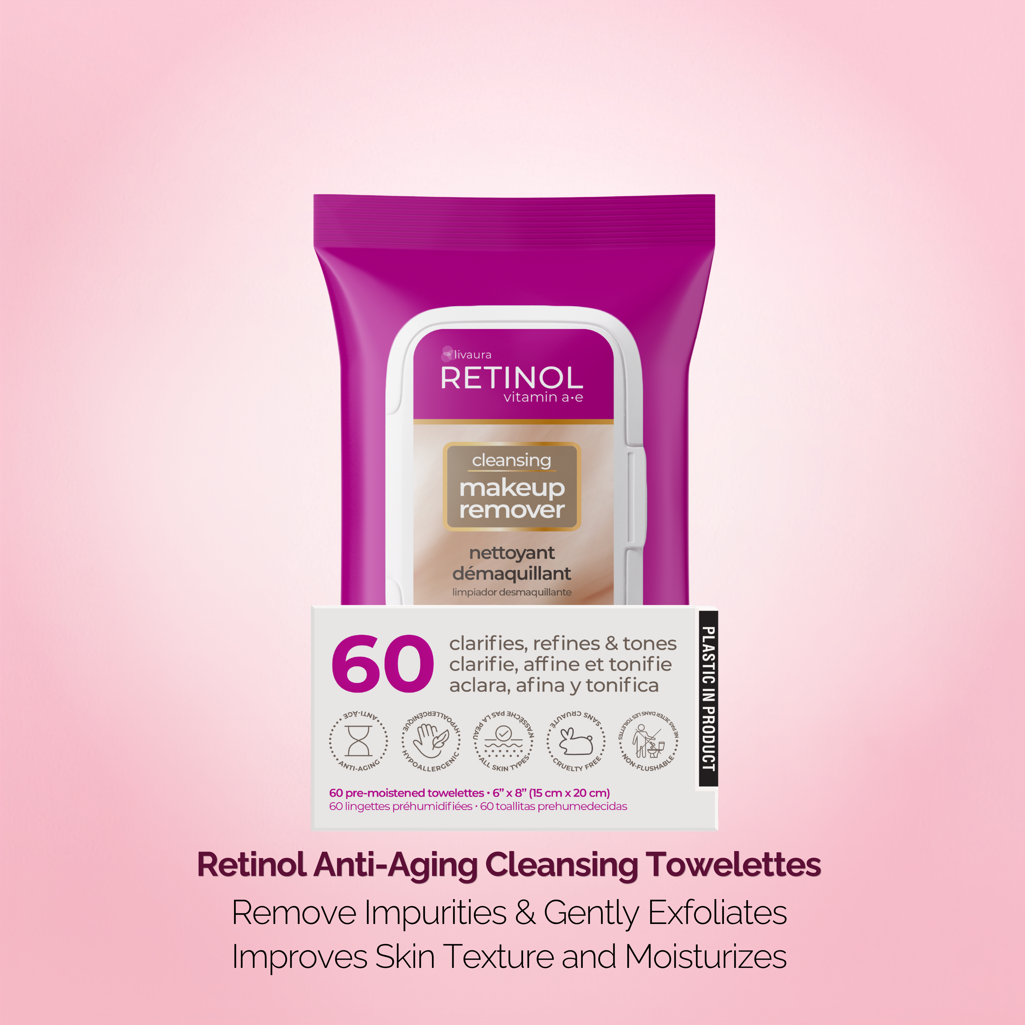 Cleansing Makeup Remover Towelettes