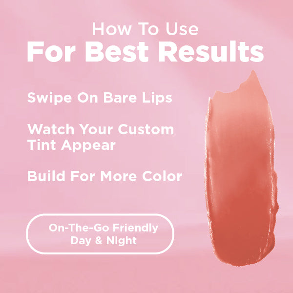 pH Activated Lip Balm Rose Gold