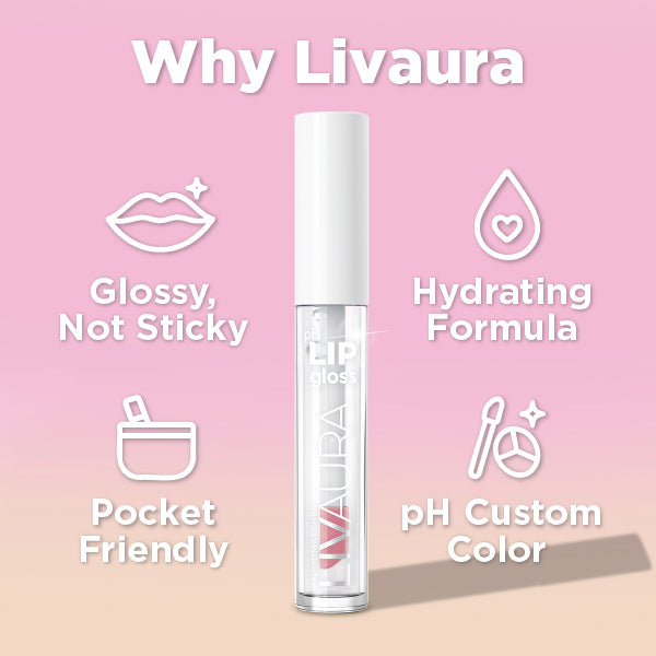 pH Activated Lip Gloss Glass Glow