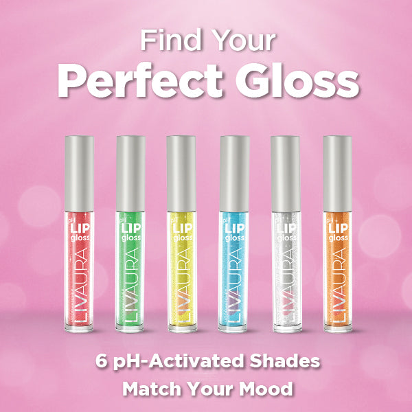 pH Activated Shimmer Lip Gloss Sparkling Gold