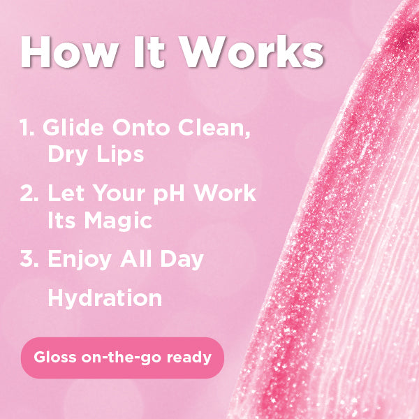 pH Activated Shimmer Lip Gloss Aqua Marine