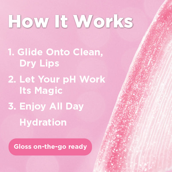 pH Activated Shimmer Lip Gloss Shimmering Platinum