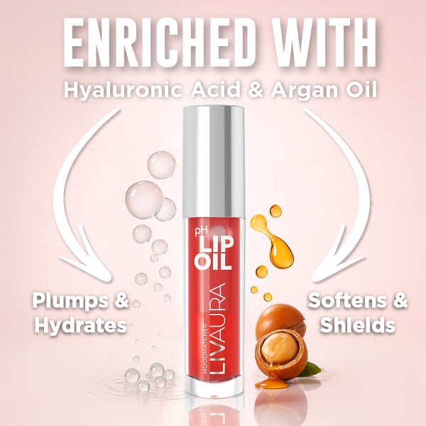 pH Activated Tinted Lip Oil Tangerine Glow