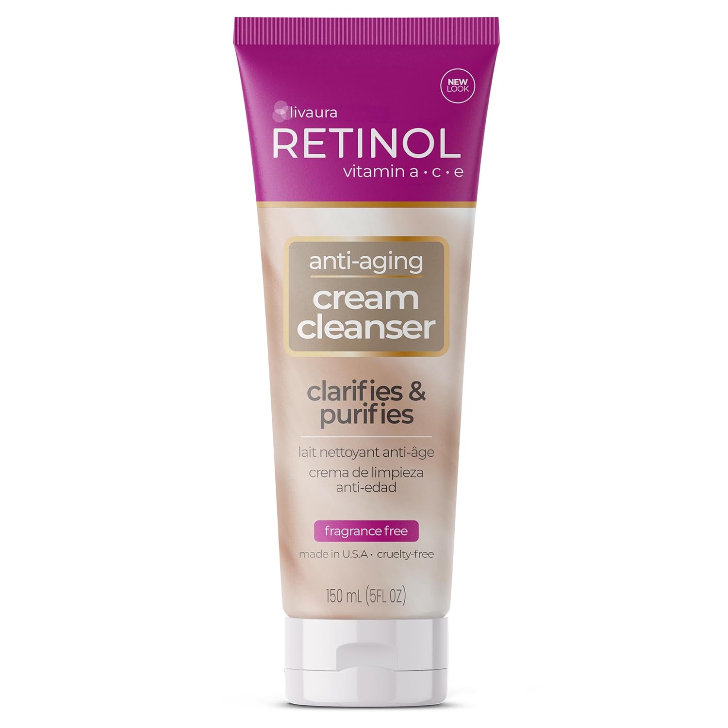 LIVAURA Retinol Cream Cleanser