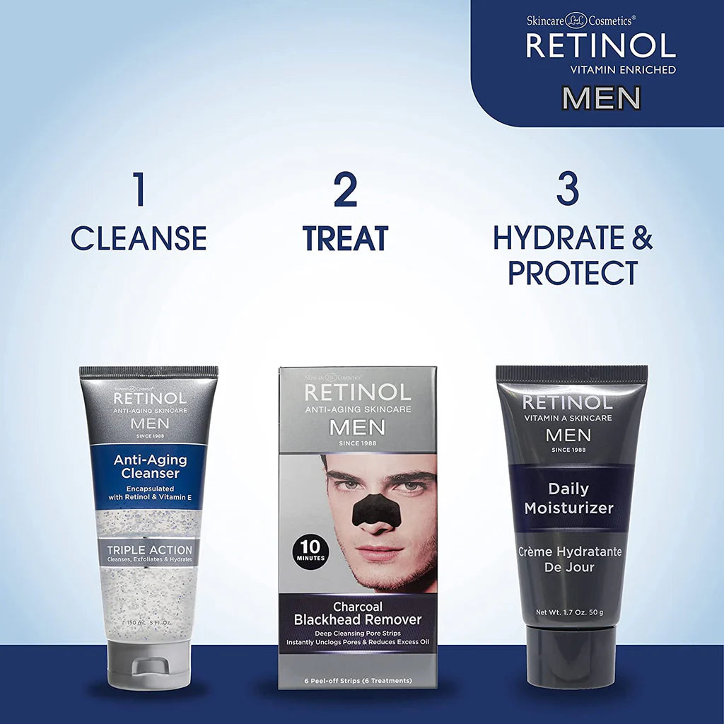 Retinol Men Pore-Clearing Strips