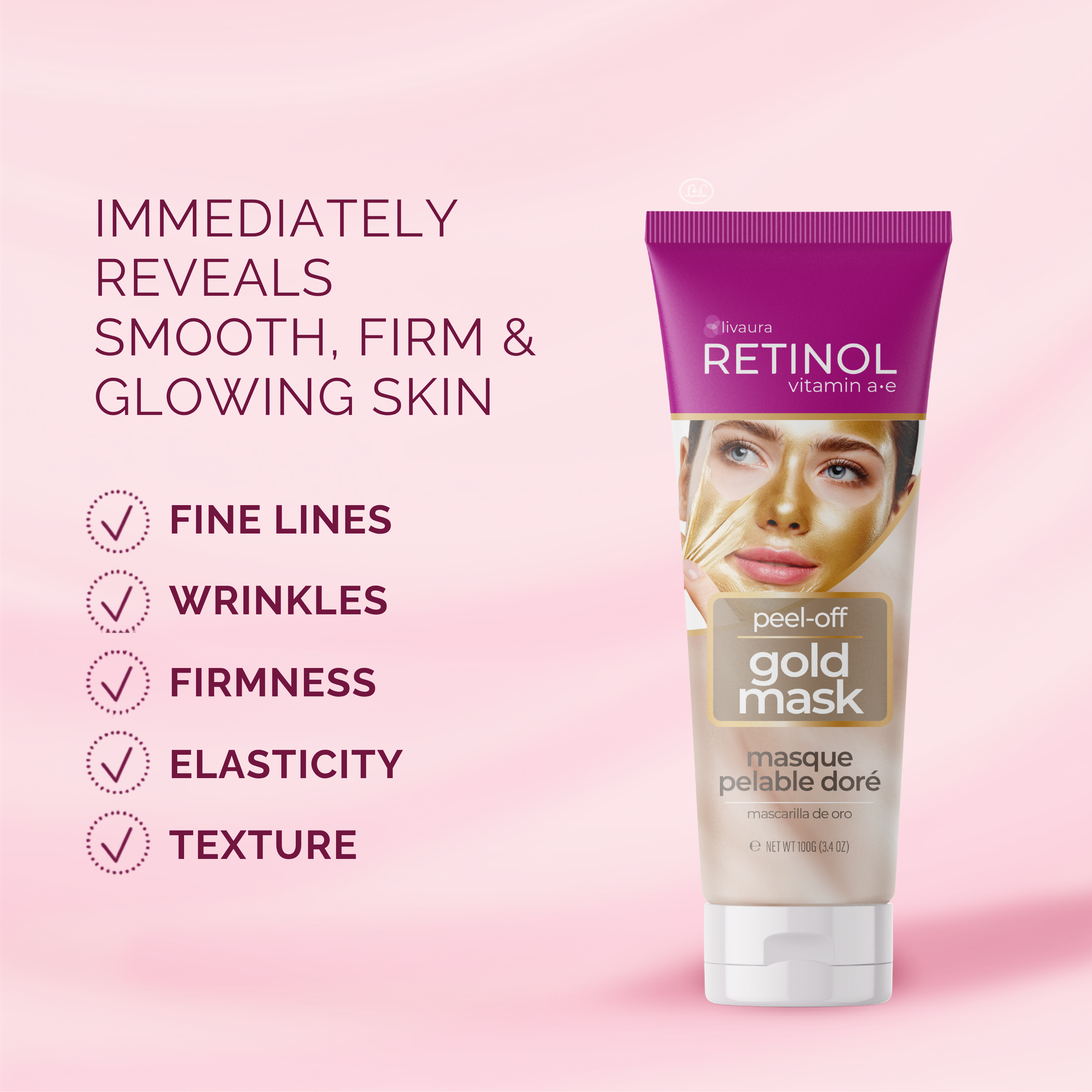 Retinol Gold Peel-Off Mask