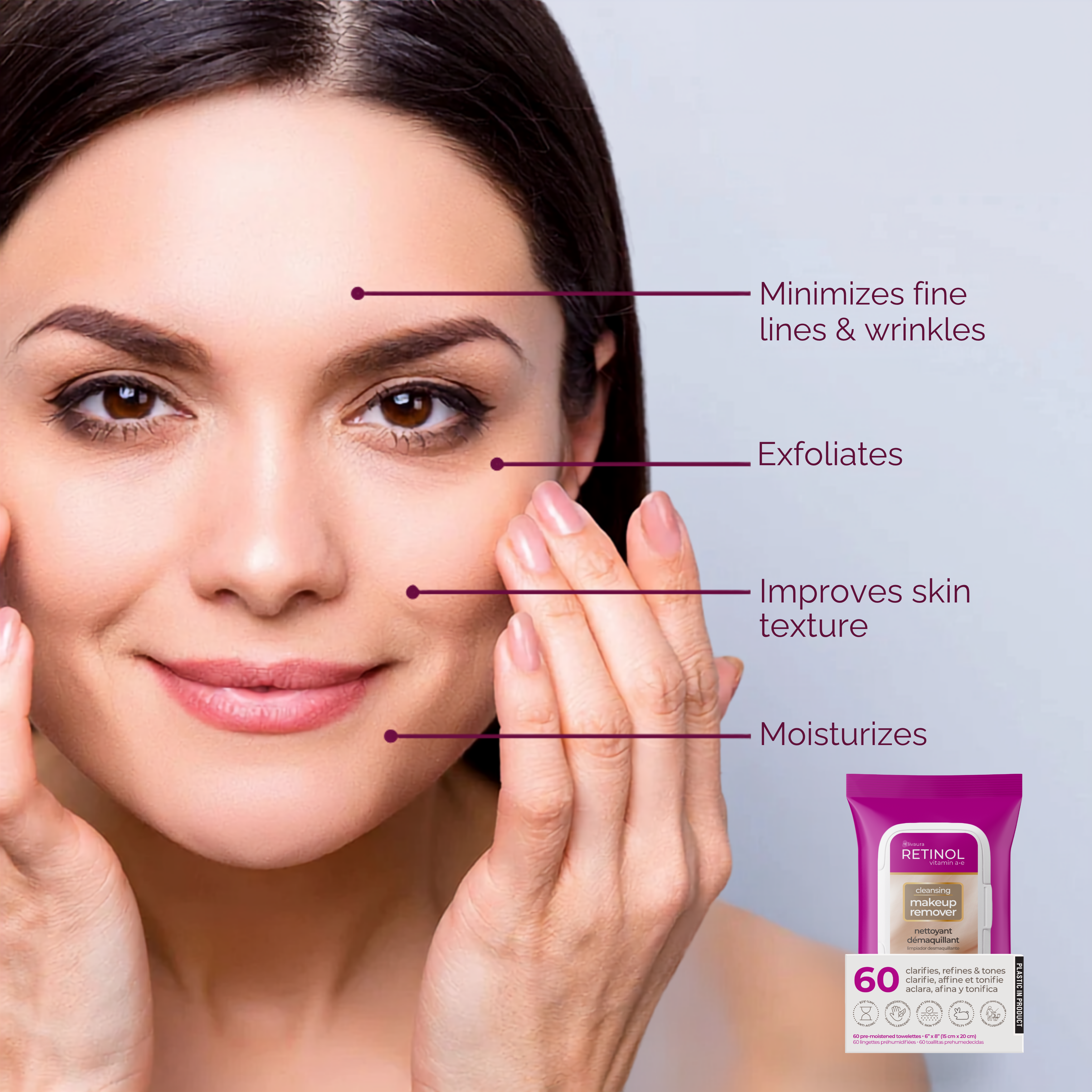 Cleansing Makeup Remover Towelettes