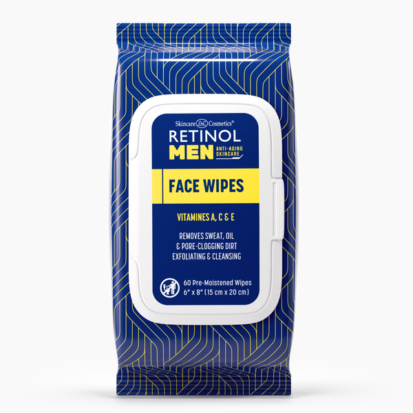 Retinol Men Face Wipes