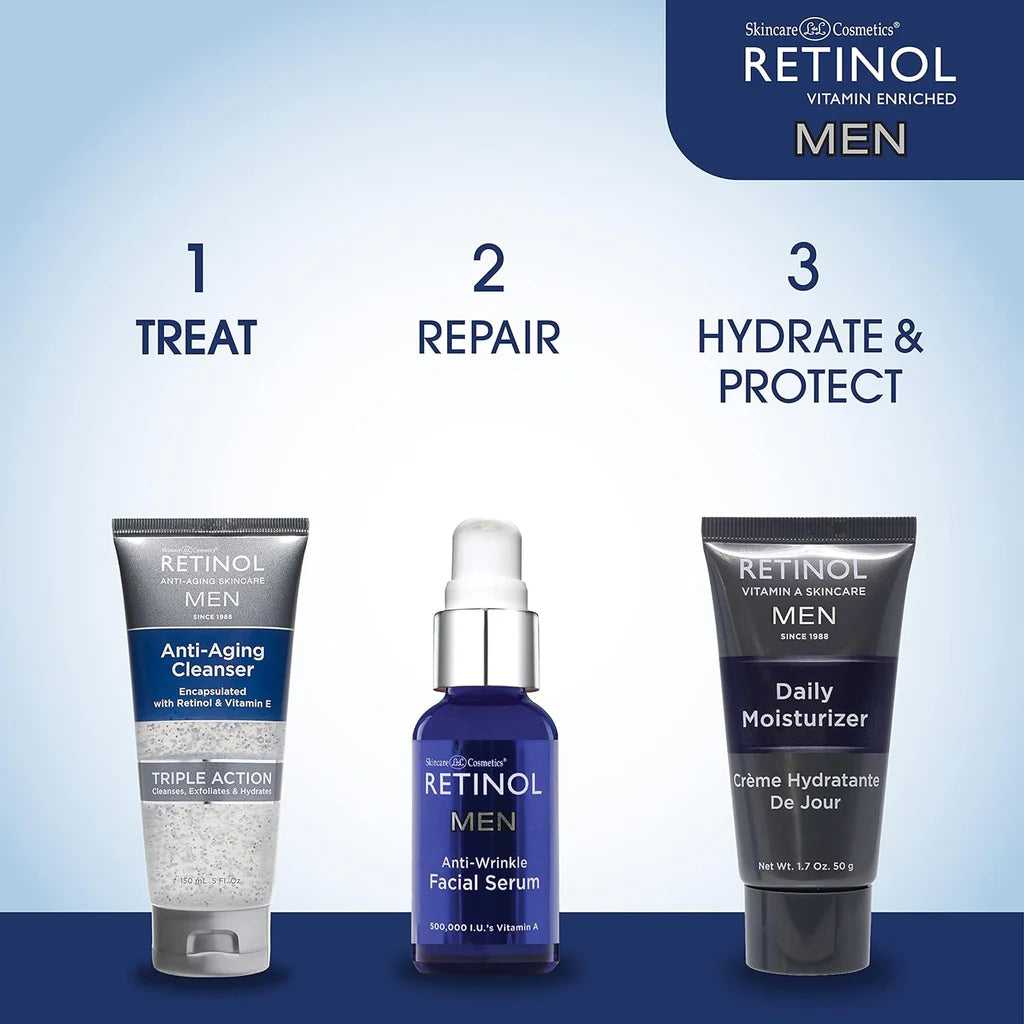 Retinol Men Anti-Aging Cleanser